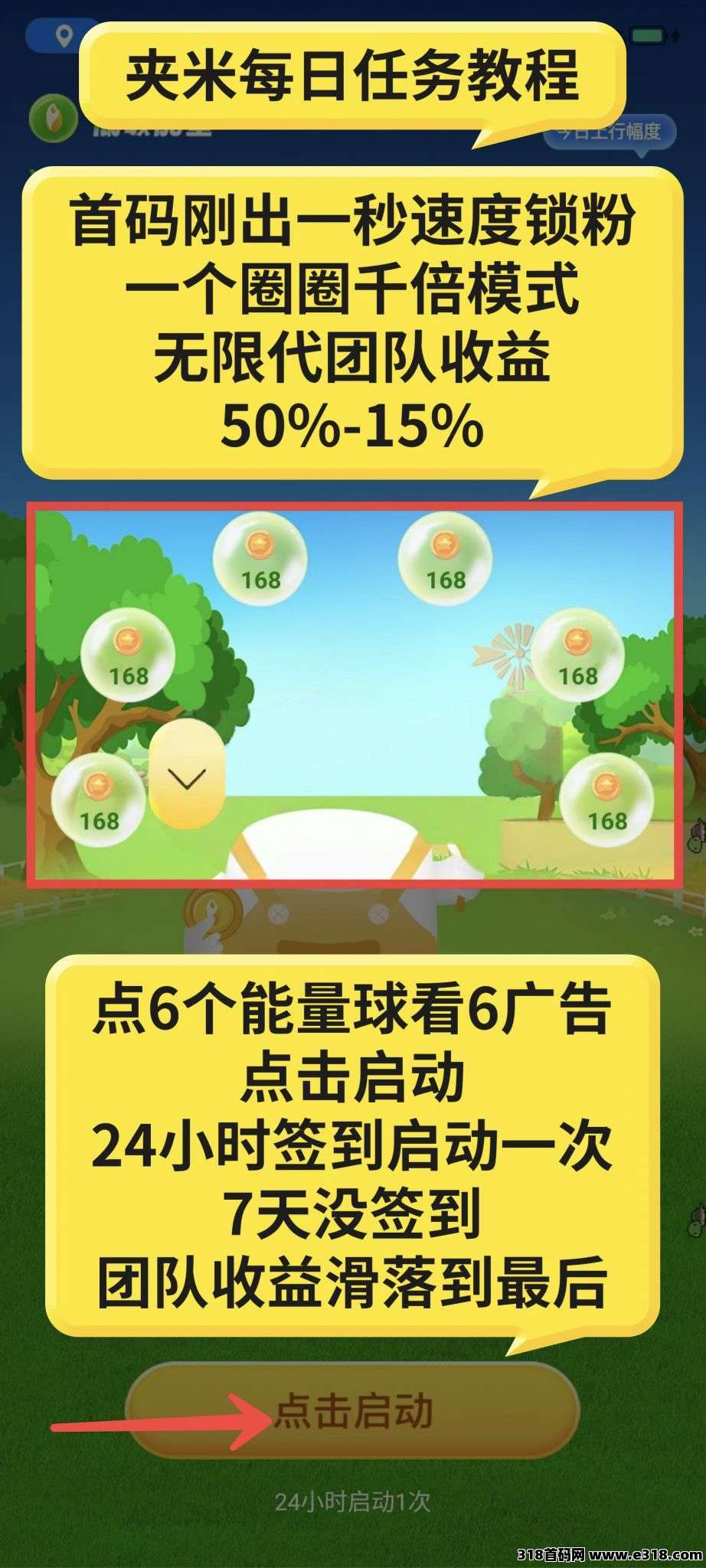 夹米！2025最新火爆项目！一个圈圈模式，代收益！