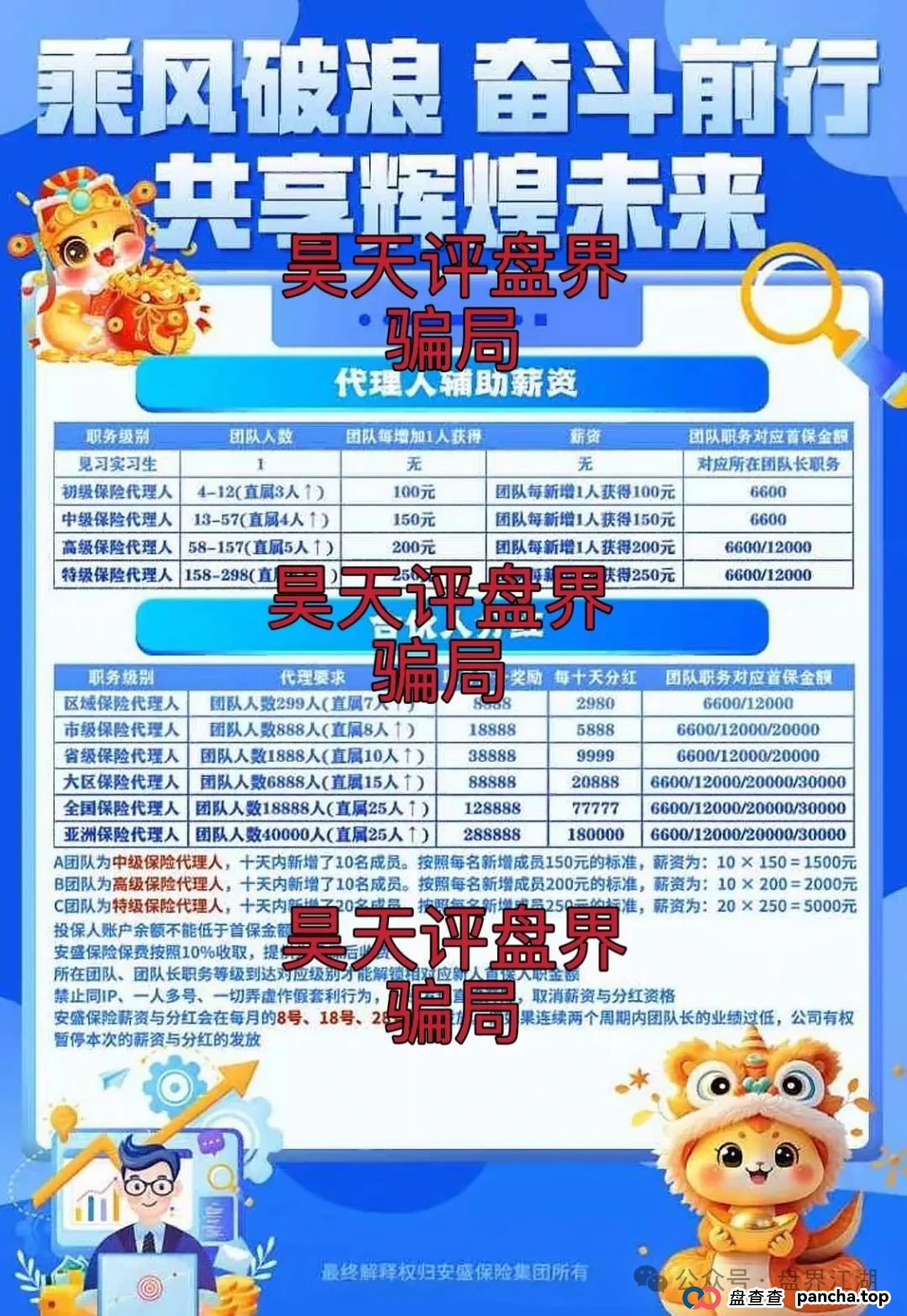 安盛保险集团又一个冒充正规公司的跟单类资金盘骗局，高度预警，看见一定要远离！