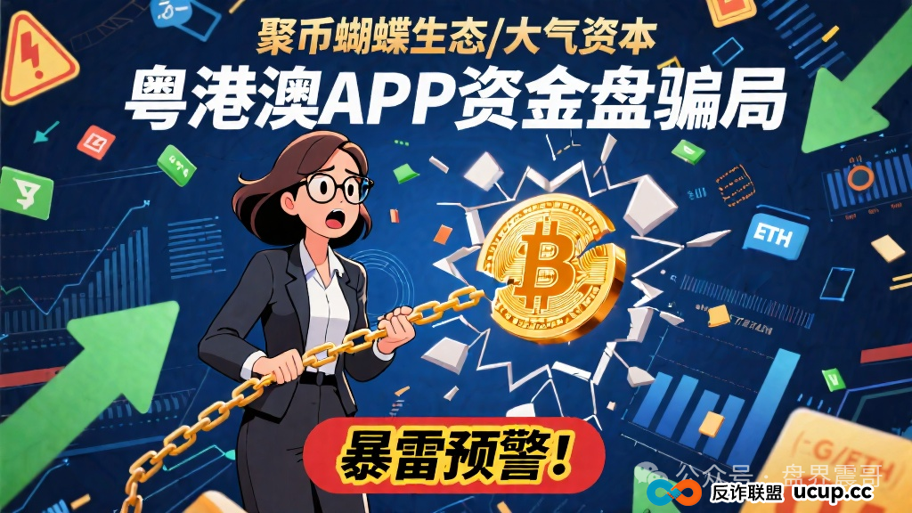 聚币蝴蝶生态/大气资本/粤港澳APP资金盘骗局暴雷预警！